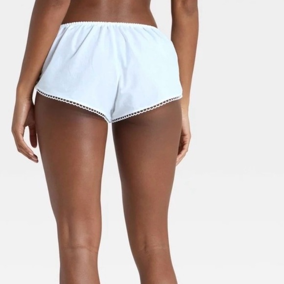 Target Auden White Lace Cotton Lingerie Intimate Woven Bloomers Panti - Picture 11 of 13